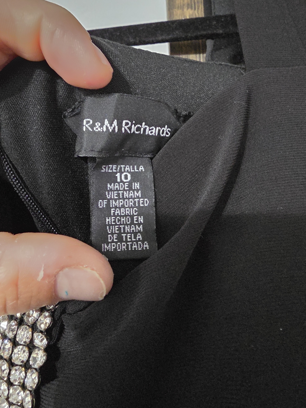R & M RICHARDS Cold-Shoulder Tea-Length, Maxi - Picture 4 of 6